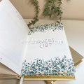 Best Printable Personalised Wedding Planner with Linen Cover